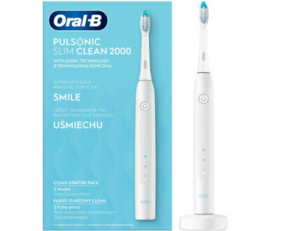 ORAL-B Pulsonic slim clean 2000 white sonická zubná kefka 1 ks