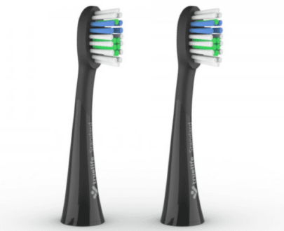 TRUELIFE Sonicbrush k-series heads standard plus náhradné hlavice pre sonickú zubnú kefku čierne 2 ks