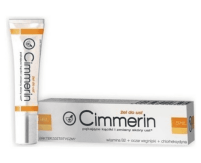 CIMMERIN gél na popraskané kútiky a ochranu pokožky pier 10 g