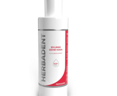 HERBADENT Professional bylinná ústna voda s chlorhexidinom 240 ml