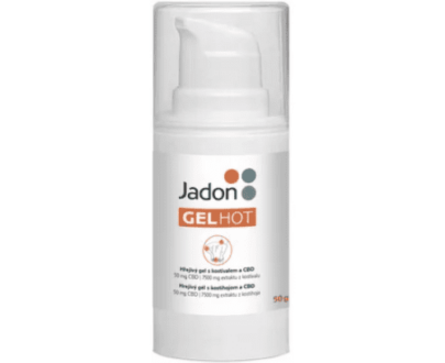 JADON Gel hot hrejivý gél s kostihojom a cbd 50 g