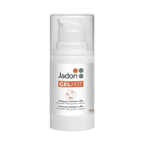 JADON Gel hot hrejivý gél s kostihojom a cbd 50 g JADON Gel hot hrejivý gél s kostihojom a cbd 50 g