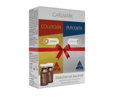CARLMARK Collagen + placenta darčekové balenie 2 x 10 ml