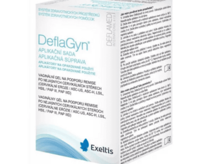 DEFLAGYN Aplikačná súprava vaginálny gél 150 ml + 2 aplikátory Set