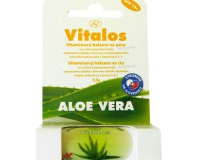 VITALOS Balzam na pery aloe vera SPF 15 vitamínový 1 ks