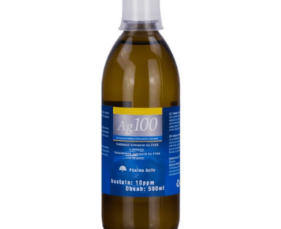 PHARMA ACTIV Koloidné striebro ag100 hustota 10ppm 500 ml