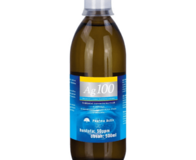 PHARMA ACTIV Koloidné striebro ag100 hustota 50ppm 500 ml