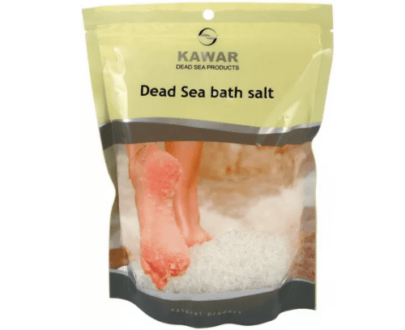 KAWAR Soľ z mŕtveho mora kúpeľová soľ vrecko 1000 g