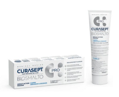 CURASEPT Biosmalto c.a.e. dentálna pena príchuť mäta 50 ml