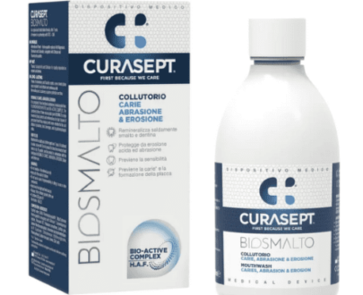 CURASEPT Biosmalto c.a.e. ústna voda proti zubnému kazu abrázii a erózii 300 ml