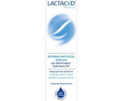 LACTACYD Pharma pre dlhotrvajúcu hydratáciu 40+ intímna umývacia emulzia 250 ml