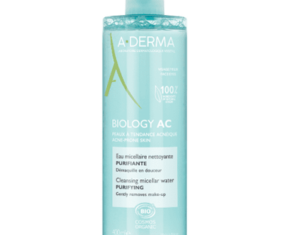 A-DERMA Biology ac čistiaca micelárna voda 400 ml