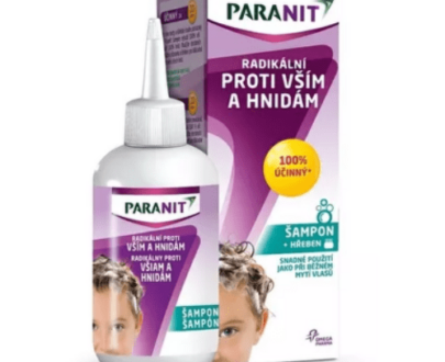 PARANIT Radikálny proti všiam a hnidám šampón 100 ml + hrebeň set