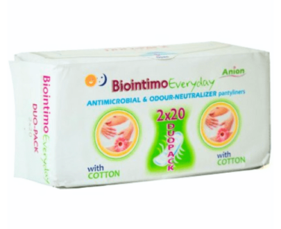 BIOINTIMO Anion vložky na každý deň duopack 40 ks