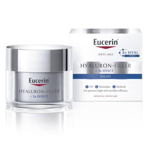 EUCERIN Hyaluron-filler nočný krém proti vráskam 50 ml EUCERIN Hyaluron-filler nočný krém proti vráskam 50 ml