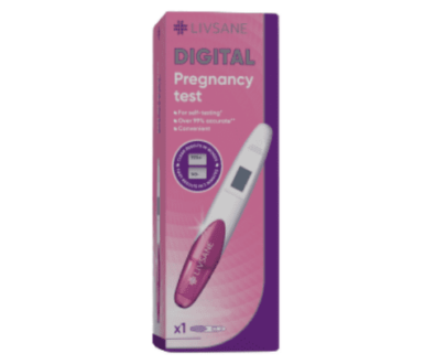 LIVSANE Digitálny tehotenský test 1 ks