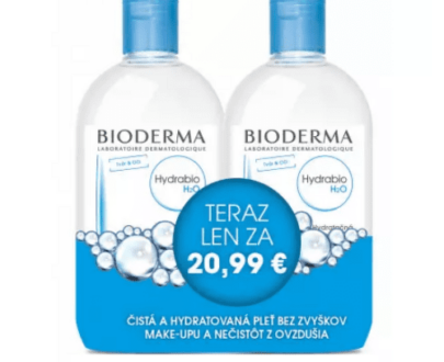 BIODERMA Hydrabio H2O festival 2 x 500 ml