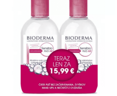 BIODERMA Sensibio h2o AR festival 2 x 250 ml