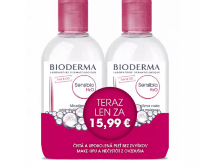 BIODERMA Sensibio h2o festival 2 x 250 ml