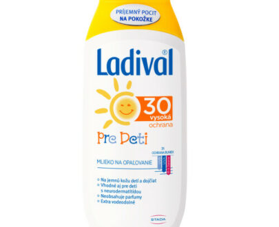LADIVAL Opaľovacie mlieko pre deti SPF30 200 ml