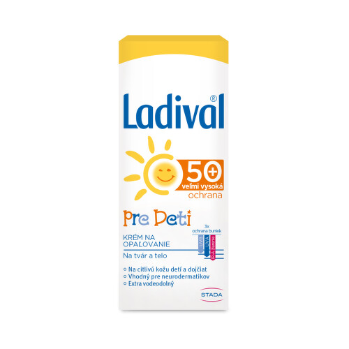 LADIVAL pre deti SPF50+ opalovací krém na tvár 50 ml LADIVAL pre deti SPF50+ opalovací krém na tvár 50 ml