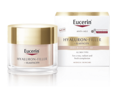 EUCERIN Hyaluron-filler+elasticity rose SPF30 denný krém 50 ml