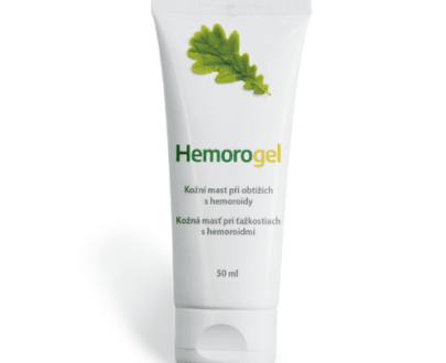 HEMOROGEL Kožná masť pri ťažkostiach s hemoroidmi 50 ml