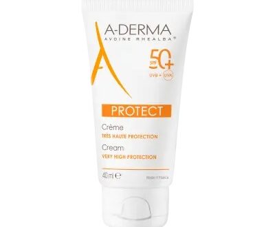 A-DERMA Ochranný krém na suchú pleť SPF 50+ Protect (Sun Cream) 40 ml