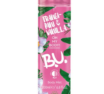 B.U. Frangipani & Vanilla - tělový sprej 200 ml