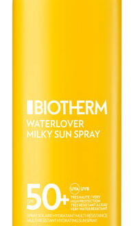 Biotherm Sprej na opaľovanie SPF 50 Waterlover (Milky Sun Spray) 200 ml