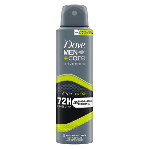 Dove Antiperspirant v spreji Men + Care Advanced Sport Fresh (Anti-Perspirant) 150 ml Dove Antiperspirant v spreji Men + Care Advanced Sport Fresh (Anti-Perspirant) 150 ml