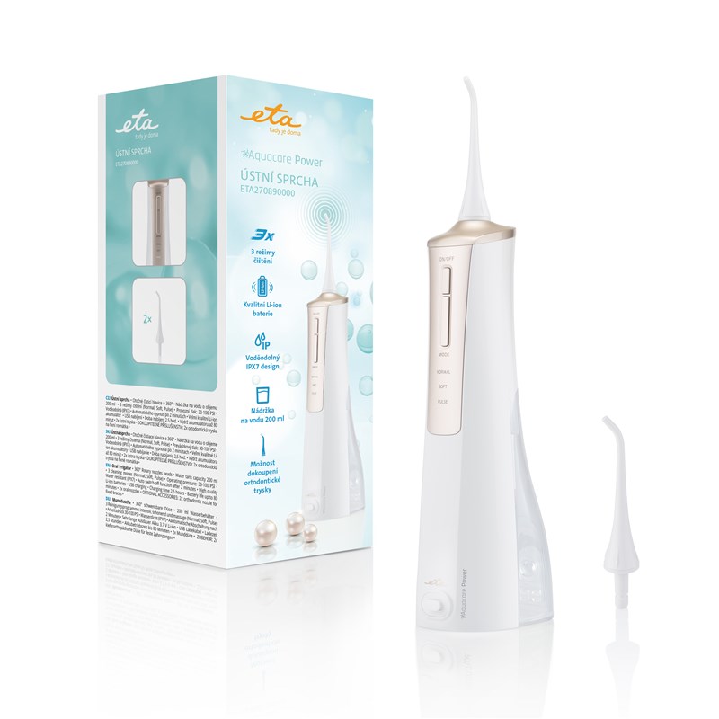 ETA Ústna sprcha 2708 90000 Aqua care Power ETA Ústna sprcha 2708 90000 Aqua care Power