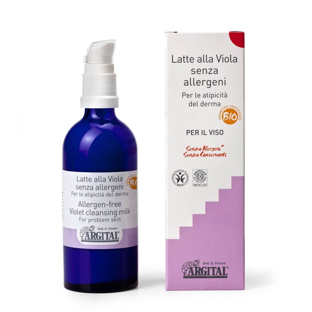 Argital Hypoalergenní čistící mléko s violkou 100 ml Argital Hypoalergenní čistící mléko s violkou 100 ml