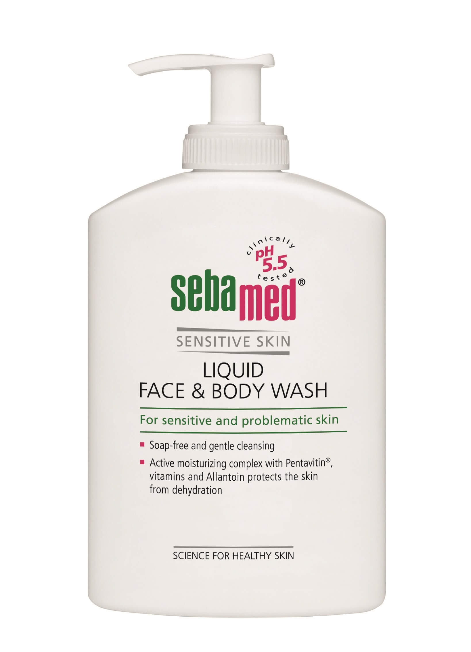 Sebamed Jemná umývacia emulzia na tvár a telo s pumpičkou Classic(Liquid Face & Body Wash) 400 ml Sebamed Jemná umývacia emulzia na tvár a telo s pumpičkou Classic(Liquid Face & Body Wash) 400 ml