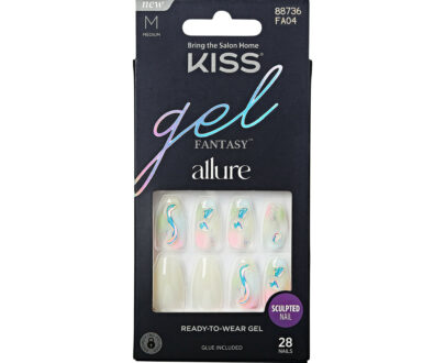 KISS Gélové nechty Gel Fantasy Allure - Band of Color 28 ks