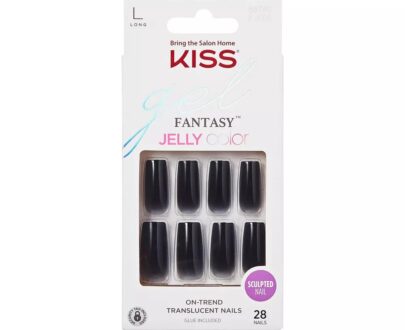 KISS Gélové nechty Gel Fantasy Jelly Color 28 ks