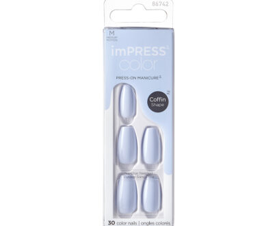 KISS Samolepiace nechty imPRESS Color MC Cloudless 30 ks
