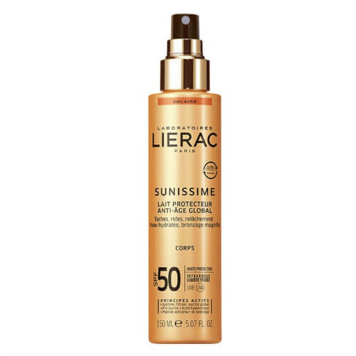 Lierac Zvláčňujúce telové mlieko SPF 50 Sunissime (Global Anti-Aging Protective Milk) 150 ml Lierac Zvláčňujúce telové mlieko SPF 50 Sunissime (Global Anti-Aging Protective Milk) 150 ml