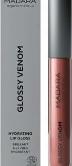 MÁDARA Hydratačný lesk na pery Glossy Venom ( Hydrating Lip Gloss) 4 ml 72