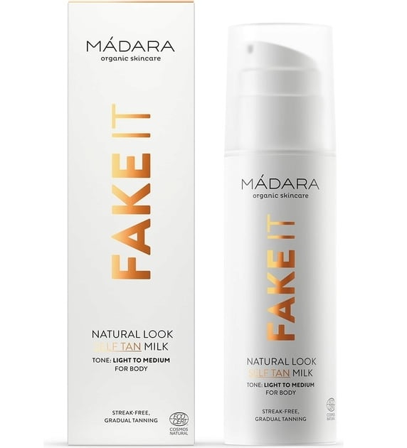 MÁDARA Samoopaľovacie mlieko Fake It ( Natura l Look Self-Tan Milk) 150 ml MÁDARA Samoopaľovacie mlieko Fake It ( Natura l Look Self-Tan Milk) 150 ml