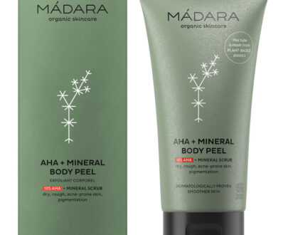 MÁDARA Telový peeling AHA+ Mineral ( Body Peel) 175 ml