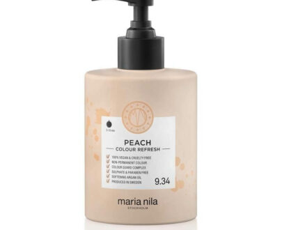 Maria Nila Jemná vyživujúce maska bez permanentných farebných pigmentov 9.34 Peach ( Colour Refresh Mask) 100 ml