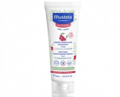 Mustela Detský upokojujúci hydratačný krém na tvár (Soothing Moisturizing Cream) 40 ml