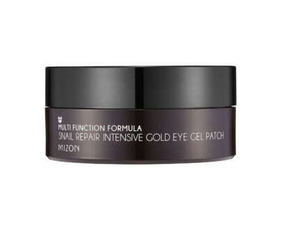 Mizon Očná maska proti opuchom a tmavým kruhom so zlatom ( Snail Repair Intensive Gold Eye Patch) 84 g