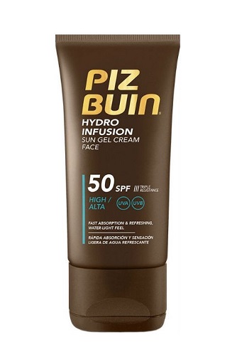 Piz Buin Opaľovací gélový krém na tvár SPF 50 Hydro Infusion (Face Sun Gel Cream) 50 ml Piz Buin Opaľovací gélový krém na tvár SPF 50 Hydro Infusion (Face Sun Gel Cream) 50 ml
