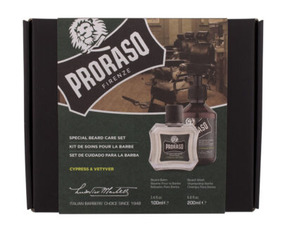 Proraso Darčeková sada prípravkov pre starostlivosť o fúzy Cypress & Vetyver