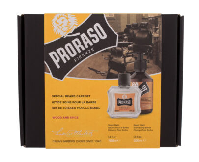 Proraso Darčeková sada prípravkov pre starostlivosť o fúzy Wood & Spice