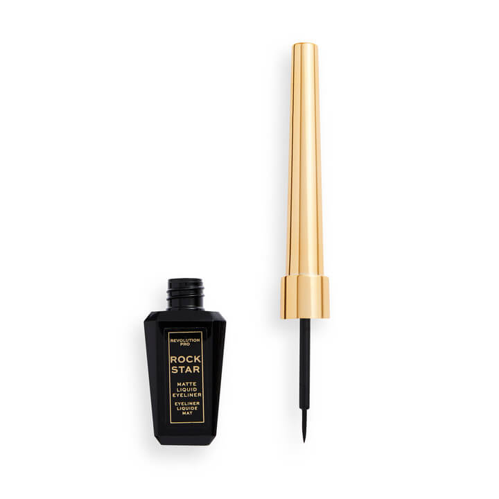 Revolution PRO Tekuté očné linky Rockstar (Matte Liquid Eyeliner) 4 ml Revolution PRO Tekuté očné linky Rockstar (Matte Liquid Eyeliner) 4 ml