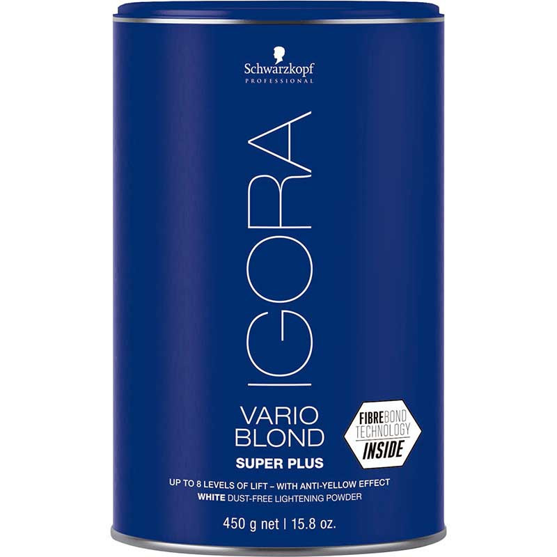 Schwarzkopf Professional Biely odfarbovací púder IG Vario Blond Light Super Plus (White Dust-Free Light ening Powder) 450 g Schwarzkopf Professional Biely odfarbovací púder IG Vario Blond Light Super Plus (White Dust-Free Light ening Powder) 450 g