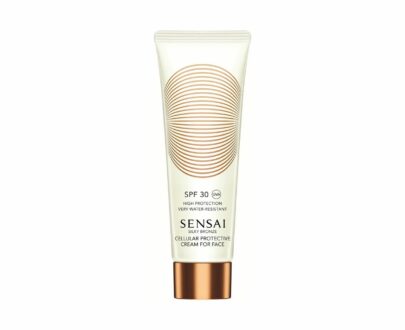 Sensai Ochranný krém na tvár SPF 30 Silk y Bronze (Cream for Face) 50 ml